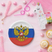 国ロシアの旗プレート,パーティー,スポーツ/ロシア ペーパープレート (パーティー)