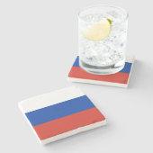 国ロシアの旗(ロシア) ストーンコースター (横)