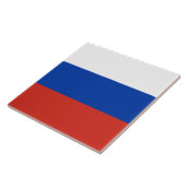 国ロシアの旗(ロシア) タイル (側面)