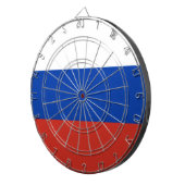 国ロシアの旗（ロシア） ダーツボード (正面右)