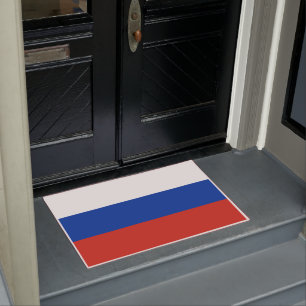 国ロシアの旗（ロシア） ドアマット