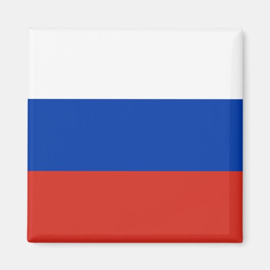 国ロシアの旗(ロシア) マグネット (正面)