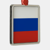 国ロシアの旗（ロシア） メタルオーナメント (右)