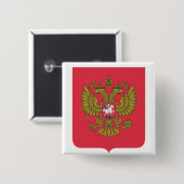 国ロシアの章 缶バッジ (正面&裏面)