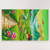 国中国の側 ジグソーパズル (横)