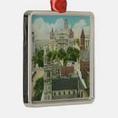 国会および役人の外観 メタルオーナメント (右)