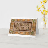 国会図書館 カード (黄色い花)