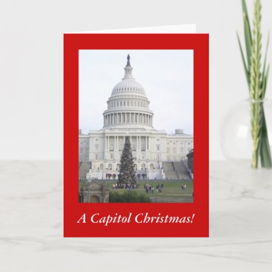 国会議事堂のクリスマス! シーズンカード (正面)