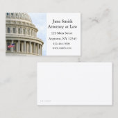 国会議事堂のドームの名刺 名刺 (正面/裏面)