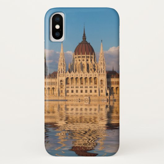 国会議事堂の川面の反射 Case-Mate iPhoneケース (裏面)