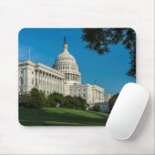 国会議事堂の建物の西の眺め マウスパッド (マウス)