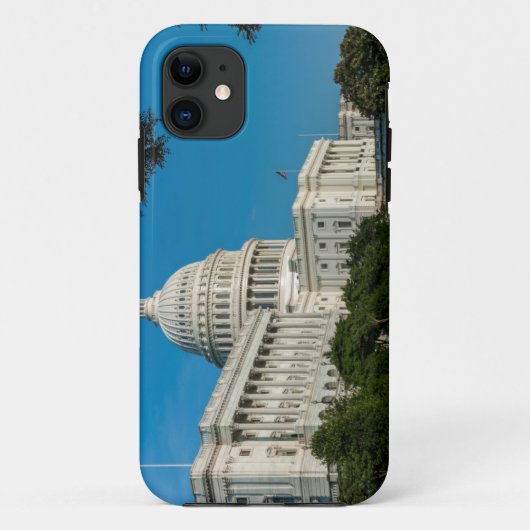 国会議事堂の建物の西の眺め Case-Mate iPhoneケース (裏面)