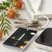 国会議事堂の建物、リンカーン記念館、ワシントン州 キーホルダー (正面右)