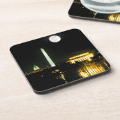 国会議事堂の建物、リンカーン記念館、ワシントン州 コースター (左側)