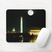 国会議事堂の建物、リンカーン記念館、ワシントン州 マウスパッド (マウス)