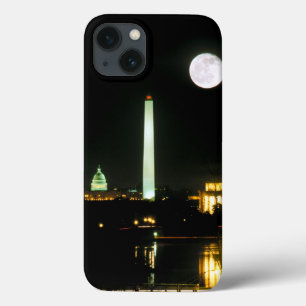 国会議事堂の建物、リンカーン記念館、ワシントン州 iPhone 13ケース