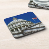 国会議事堂の建物、ワシントン州、米国 コースター (左側)