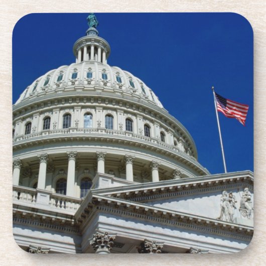 国会議事堂の建物、ワシントン州、米国 コースター (正面)