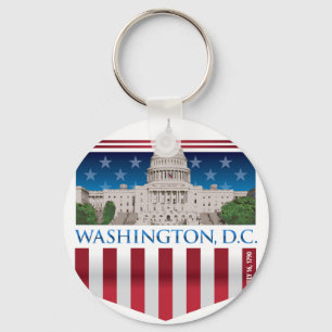 国会議事堂の建物- Washington D.C. キーホルダー