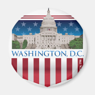 国会議事堂の建物- Washington D.C. マグネット