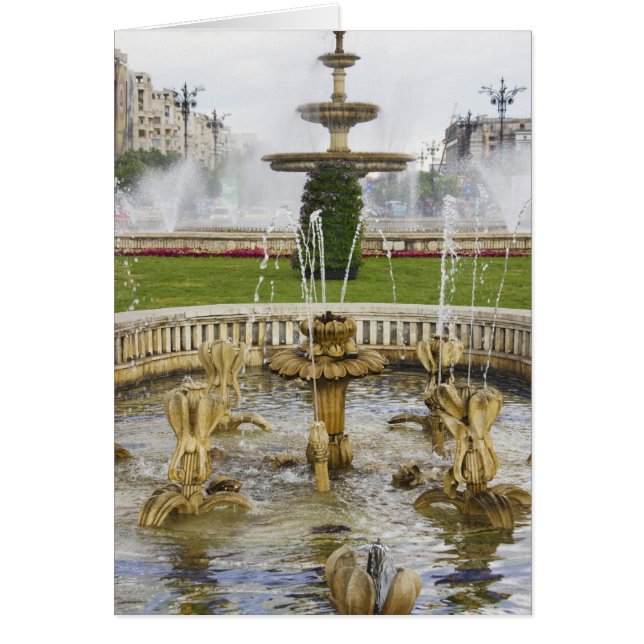 国会議事堂前の噴水 (正面)