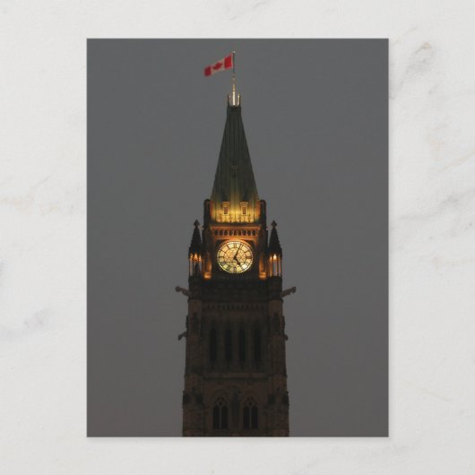 国会議事堂建物オタワ – ポストカード (正面)