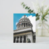 国会議事堂建物ハバナキューバ土産 ポストカード (スタンド正面)