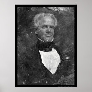 国会議員のホレスマンの銀板写真1846年 ポスター
