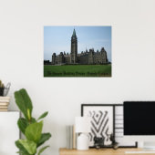 国会議員建物オタワ，オンタリオ州（カナダ） ポスター (ホームオフィス)