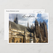 国会議英国 ポストカード (正面/裏面)