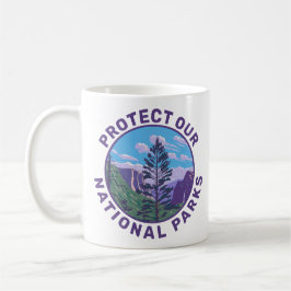 国保護公園サポート コーヒーマグカップ