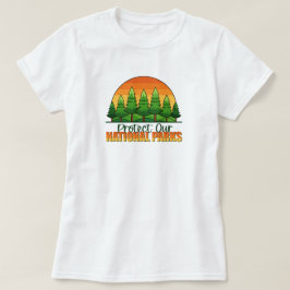 国保護公園サポート Tシャツ