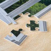 国側の横向きウィンドウビュー ジグソーパズル (側面)