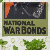 国債に入れる キッチンタオル (折り畳み)