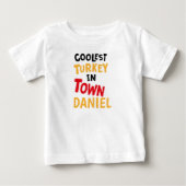 国内で最もかっこいい赤ちゃんトルキー ベビーTシャツ (正面)
