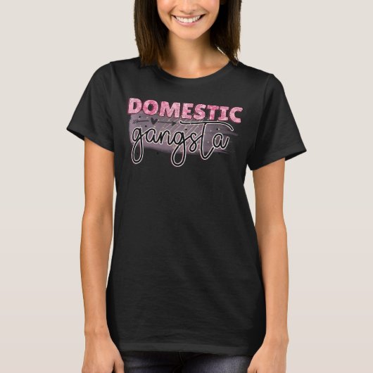 国内ギャングかわいいカラフルママ母の日 Tシャツ (正面)