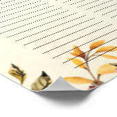 国内パートナーシップゲストブックウェディング証明書 ポスター (角)