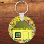 国内事業部長カスタマイズ- キーホルダー (正面)