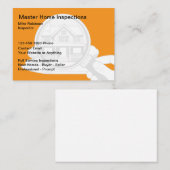 国内検査業務用モダン名刺 名刺 (正面/裏面)