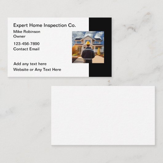 国内検査業務用名刺 名刺 (正面/裏面)