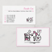 国内気に。ホーム気に。宅配事気に務 名刺 (正面/裏面)