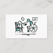 国内気に。家気に宅家気に業 名刺 (裏面)