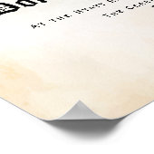 国内組合のフローラ結婚証明書 ポスター (角)