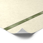 国内組合のフローラ結婚証明書 ポスター (角)