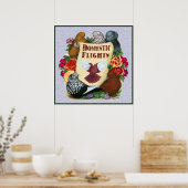 国内線時刻表 ポスター (キッチン)