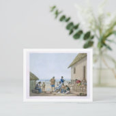 国内職業，アガニャ，グアム，フィリピン， f ポストカード (スタンド正面)