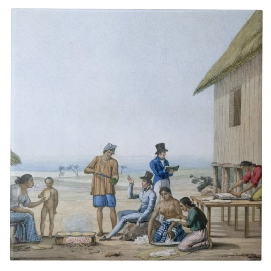 国内職業、Agagna、グアム、フィリピン、f タイル (正面)