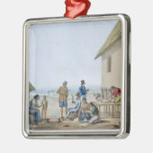 国内職業、Agagna、グアム、フィリピン、f メタルオーナメント (左)