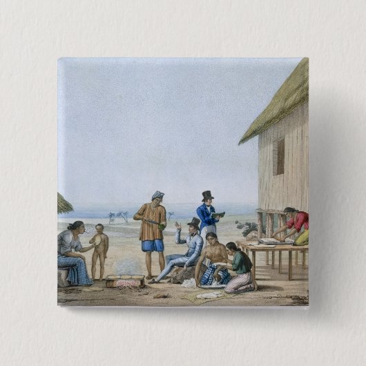 国内職業、Agagna、グアム、フィリピン、f 缶バッジ (正面)