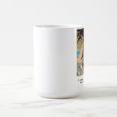 国内花型女性歌手のコーヒーか茶または酒宴のマグ コーヒーマグカップ (中央)